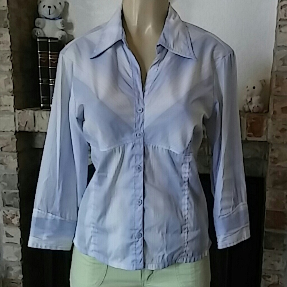 Millennium Casual Button Down Blouse - image 1
